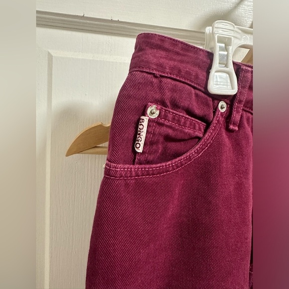 Bongo By Gene Montesano High Waist Burgundy
Denim Sz 5 - Picture 6 of 10
